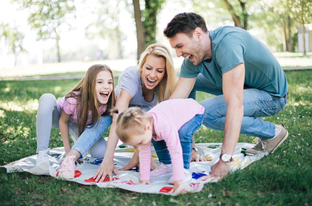 ideer til aktiv leg med familien